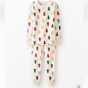 New Hanna Andersson holiday pajama set kids size:5